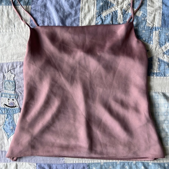 Babaton Womens Dusty Pink Cowlneck Camisole Slinky '90s Cowl Extra Small - Picture 5 of 11